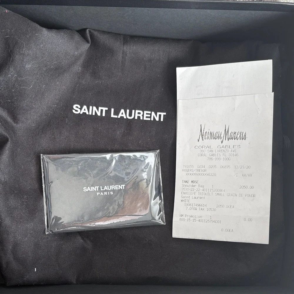 YSL Beige Quilted Crossbody Bag - Picture 11 of 11